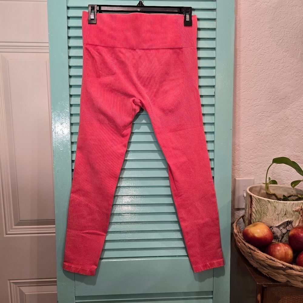 Vibrant Coral Leggings